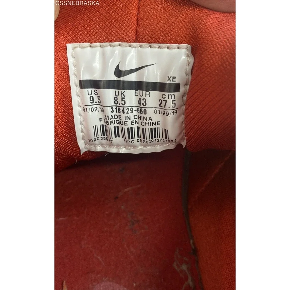 Nike Air Huarache Triple Red 318429-660 - Size 9.5‎